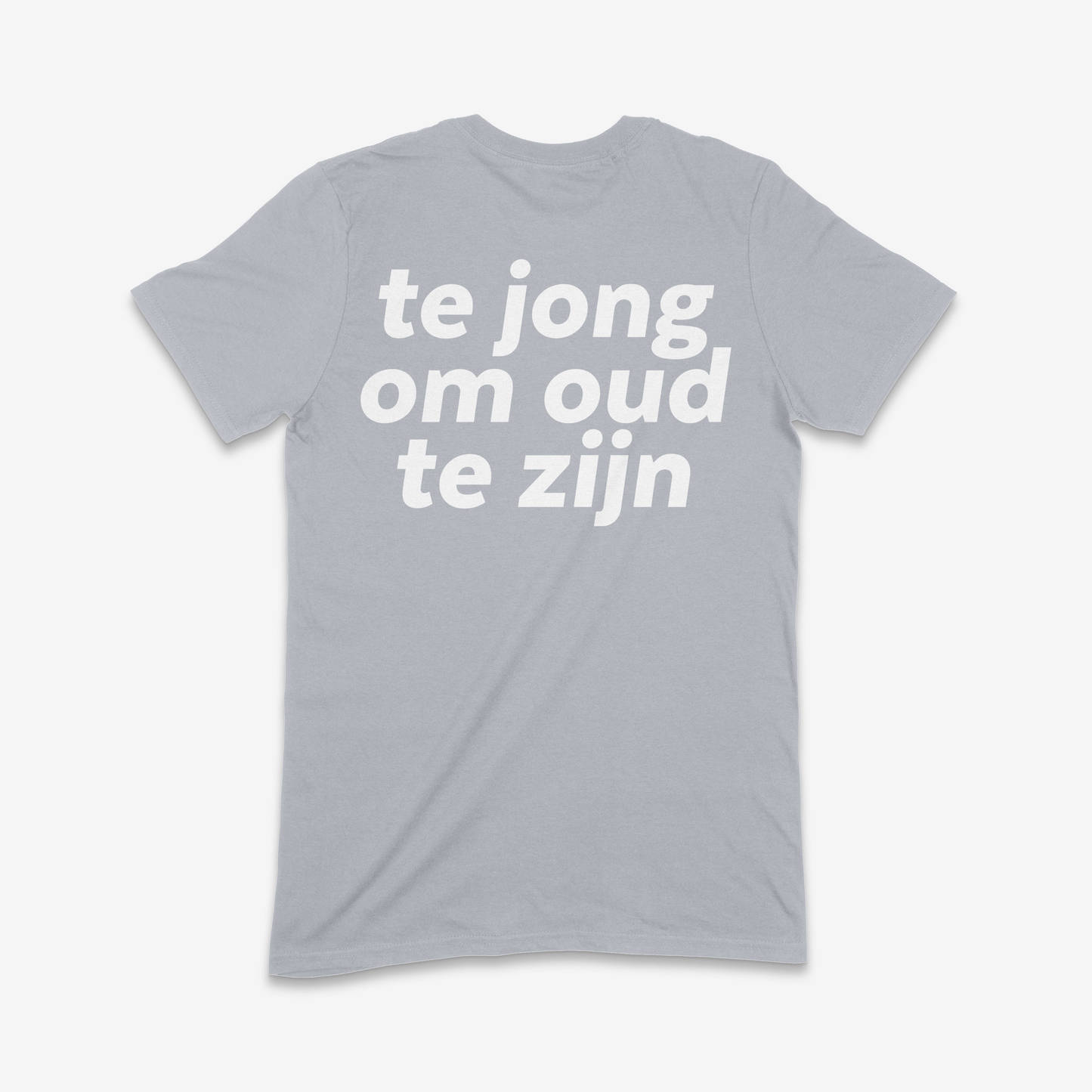 T-Shirt Cassette - Te Jong Om Oud Te Zijn